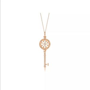 Tiffany Daisy Key Necklace 